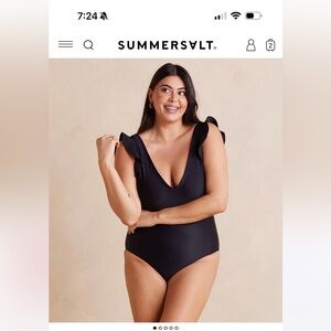 Brand New Summersalt Ruffle Backflip Never Worn Size 10, liner still atrached